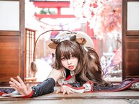 [Cosplay] Ganlory 啊日日 - Confused Maid 迷糊女仆