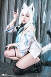 [Cosplay] 浵卡Tokar – 白上吹雪 Shirakami Fubuki [43P1V-1.57G]