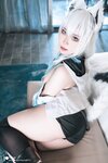 [Cosplay] 浵卡Tokar – 白上吹雪 Shirakami Fubuki [43P1V-1.57G]
