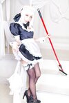 [Cosplay][Miyako Donburi] Rio Miyako みやこりお - This is the summer maid! これが、夏のお手伝いさんだ！ (FGO)