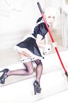 [Cosplay][Miyako Donburi] Rio Miyako みやこりお - This is the summer maid! これが、夏のお手伝いさんだ！ (FGO)