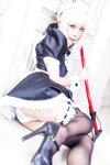 [Cosplay][Miyako Donburi] Rio Miyako みやこりお - This is the summer maid! これが、夏のお手伝いさんだ！ (FGO)