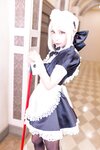 [Cosplay][Miyako Donburi] Rio Miyako みやこりお - This is the summer maid! これが、夏のお手伝いさんだ！ (FGO)