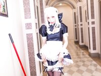 [Cosplay][Miyako Donburi] Rio Miyako みやこりお - This is the summer maid! これが、夏のお手伝いさんだ！ (FGO)