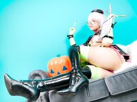 [Cosplay][Cutie Factory] Kanade 奏 - Limited time Autumn Petit ROM 期間限定：秋のプチROM (FGO)