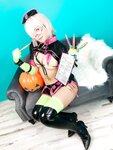 [Cosplay][Cutie Factory] Kanade 奏 - Limited time Autumn Petit ROM 期間限定：秋のプチROM (FGO)