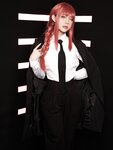 [Cosplay] PingPing Makima Hell Rider Chainsaw Man
