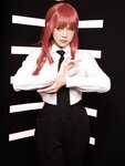 [Cosplay] PingPing Makima Hell Rider Chainsaw Man