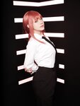 [Cosplay] PingPing Makima Hell Rider Chainsaw Man