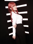 [Cosplay] PingPing Makima Hell Rider Chainsaw Man