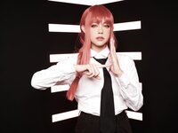[Cosplay] PingPing Makima Hell Rider Chainsaw Man