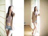 [Photobook] 泉あや グラビア写真集 無色透明