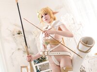 [Cosplay] Yaokoututu 咬一口兔娘ovo - Elf Archer 精灵 弓箭手