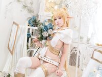 [Cosplay] Yaokoututu 咬一口兔娘ovo - Elf Archer 精灵 弓箭手