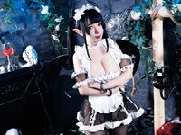 [Cosplay] Kurumineko 胡桃猫 - Maid Vampire Vol.01 女仆吸血姬 Vol.01