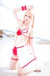 [Cosplay] 秋山AkI 亚丝娜泳衣