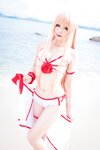 [Cosplay] 秋山AkI 亚丝娜泳衣