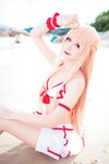 [Cosplay] 秋山AkI 亚丝娜泳衣
