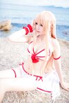 [Cosplay] 秋山AkI 亚丝娜泳衣