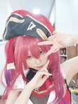 [Cosplay] PoppaChan ポッパちゃん - Marine Houshou 宝钟玛琳 (Hololive Fantasy)