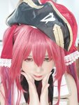 [Cosplay] PoppaChan ポッパちゃん - Marine Houshou 宝钟玛琳 (Hololive Fantasy)