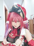 [Cosplay] PoppaChan ポッパちゃん - Marine Houshou 宝钟玛琳 (Hololive Fantasy)