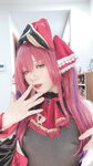 [Cosplay] PoppaChan ポッパちゃん - Marine Houshou 宝钟玛琳 (Hololive Fantasy)