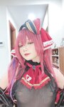 [Cosplay] PoppaChan ポッパちゃん - Marine Houshou 宝钟玛琳 (Hololive Fantasy)