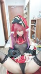 [Cosplay] PoppaChan ポッパちゃん - Marine Houshou 宝钟玛琳 (Hololive Fantasy)