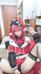 [Cosplay] PoppaChan ポッパちゃん - Marine Houshou 宝钟玛琳 (Hololive Fantasy)