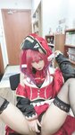 [Cosplay] PoppaChan ポッパちゃん - Marine Houshou 宝钟玛琳 (Hololive Fantasy)