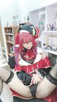 [Cosplay] PoppaChan ポッパちゃん - Marine Houshou 宝钟玛琳 (Hololive Fantasy)