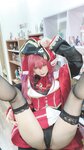 [Cosplay] PoppaChan ポッパちゃん - Marine Houshou 宝钟玛琳 (Hololive Fantasy)