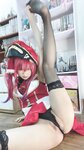 [Cosplay] PoppaChan ポッパちゃん - Marine Houshou 宝钟玛琳 (Hololive Fantasy)