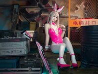 [Cosplay] Sakurai Ningning 桜井宁宁 - Viper Bunny 毒蛇兔女郎