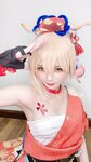 [Cosplay] PoppaChan ポッパちゃん - Yomiya (Genshin Impact)