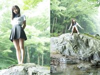 [Photobook] 七嶋舞 ヘアヌード写真集 夏に舞うかげろう (pre)