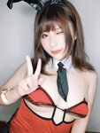 [Cosplay] 柘烟 Zuken 双节限定兔女郎