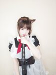 [Cosplay] Kokura Chiyo 小仓千代w - Maid with knife 带刀女仆