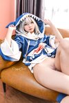 [Cosplay] PoppaChan ポッパちゃん - Gawr Gura (Virtual YouTuber)