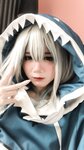 [Cosplay] PoppaChan ポッパちゃん - Gawr Gura (Virtual YouTuber)