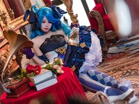 [Cosplay] Yaokoututu 咬一口兔娘ovo - Bunny Shuttle Gwen 兔兔班车 格温