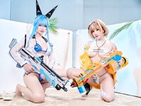 [Cosplay] ZinieQ & Tiny Asa - Helm x Anis