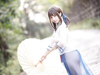 [Cosplay] Kurumineko 胡桃猫 - Country Little Wife 乡野小娇妻