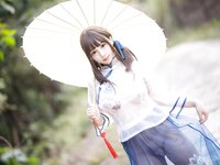 [Cosplay] Kurumineko 胡桃猫 - Country Little Wife 乡野小娇妻