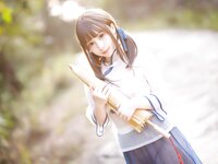 [Cosplay] Kurumineko 胡桃猫 - Country Little Wife 乡野小娇妻