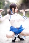 [Cosplay] Kurumineko 胡桃猫 - Country Little Wife 乡野小娇妻
