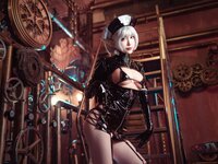 [Cosplay] sakiiii翎柒写真 暗黑护士