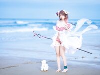 [Cosplay] Nisa 二佐 - Ayja Farah Swimsuit 艾雅法拉泳装