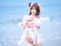 [Cosplay] Nisa 二佐 - Ayja Farah Swimsuit 艾雅法拉泳装